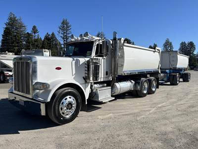 Peterbilt 389 Tandem Axle Transfer Truck - Paccar, 380HP, 13 Speed Manual