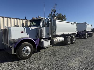 Peterbilt 389 Tandem Axle Transfer Truck - Cummins, 565HP, 18 Speed Manual