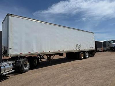 Strick 43 ft Dry Van Trailer - Swing Door, Air Ride, Liftgate, Sliding Axle