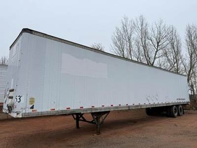 Strick 53 ft Dry Van Trailer - Roll up Door, Spring, Sliding Axle