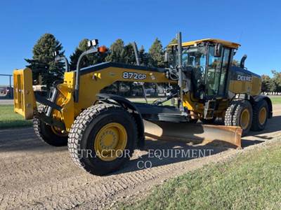 John Deere 872GP Motor Grader