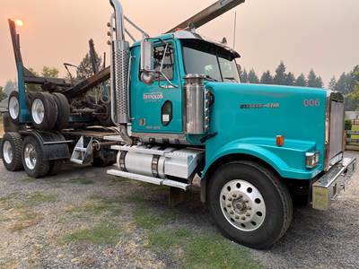 2006 Western Star 4900 Day Cab Truck with 1989 Peerless Trailer