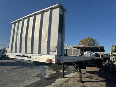 Transcraft Eagle W2 48x96 Flatbed Trailer - Air Ride, Spread Axle