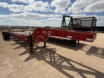 Cheetah Sand Chassis Lowboy Trailer