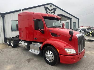 Peterbilt 579 Sleeper Semi Truck - 80" Raised Roof Sleeper, Paccar 455HP, 10 Speed Automatic