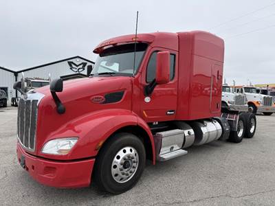 Peterbilt 579 Sleeper Semi Truck - 80" Raised Roof Sleeper, Paccar 455HP, 10 Speed Automatic