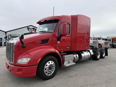 Peterbilt 579 Sleeper Semi Truck - 80" Raised Roof Sleeper, Paccar 455HP, 10 Speed Automatic