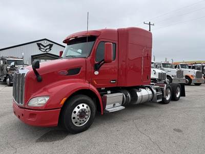 Peterbilt 579 Sleeper Semi Truck - 80" Raised Roof Sleeper, Paccar 455HP, 10 Speed Automatic