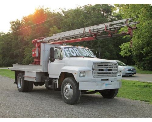 1988 Ford F700 Diesel Sign Truck For Sale 130 505 Miles