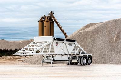 Brazos Pit Boss 40x96 Tandem Axle Steel Belly Dump Trailer - Air Ride