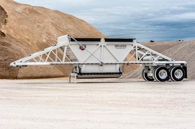 2026 Brazos Pit Boss Belly Dump Trailer