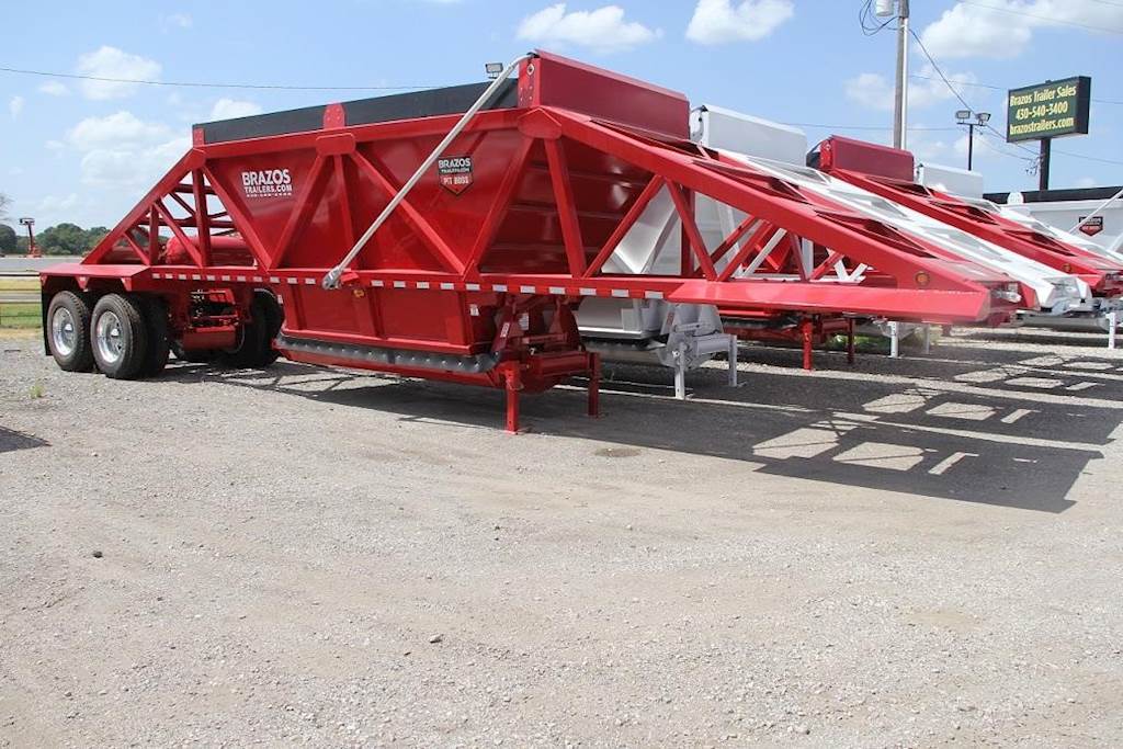 2021 BRAZOS PIT BOSS Belly Dump SemiBottom Dump Trailer For Sale
