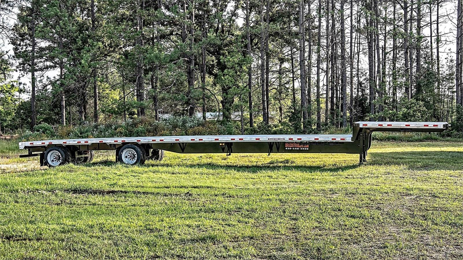 2024 Brazos Step Deck Combo Drop Deck Trailer For Sale Wills Point