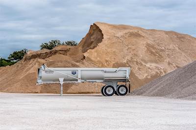 2026 Brazos 28ft Pit Viper End Dump Trailer