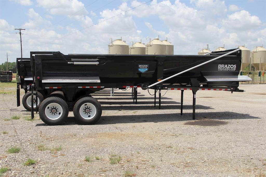 2022 Brazos 28ft Pit Viper Frameless End Dump Trailer Tandem Axle Steel For Sale Wills Point Tx 28 X48 Pv End Dump Mylittlesalesman Com