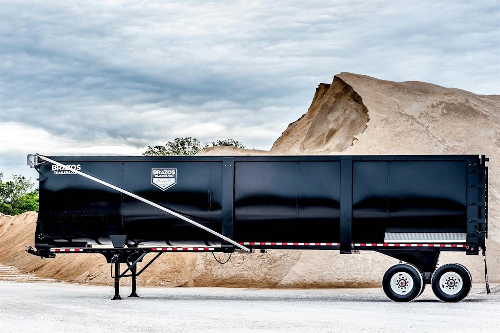 2024 Brazos 40' END DUMP SUPER SCRAPPER 83YD End Dump Trailer For Sale