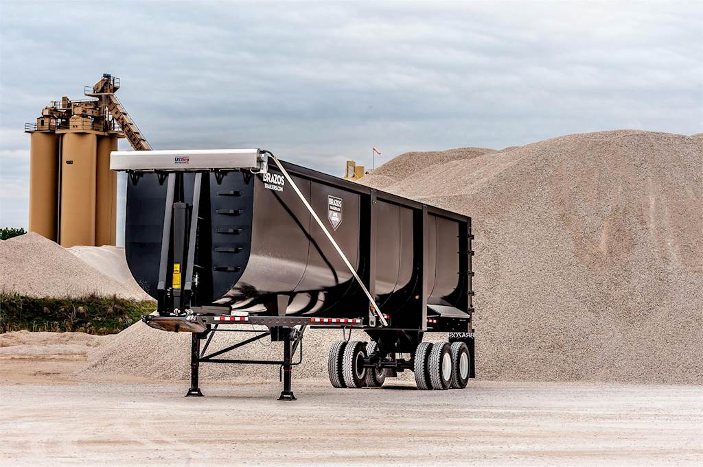 2024 Brazos 40' END DUMP SUPER SCRAPPER 83YD End Dump Trailer For Sale