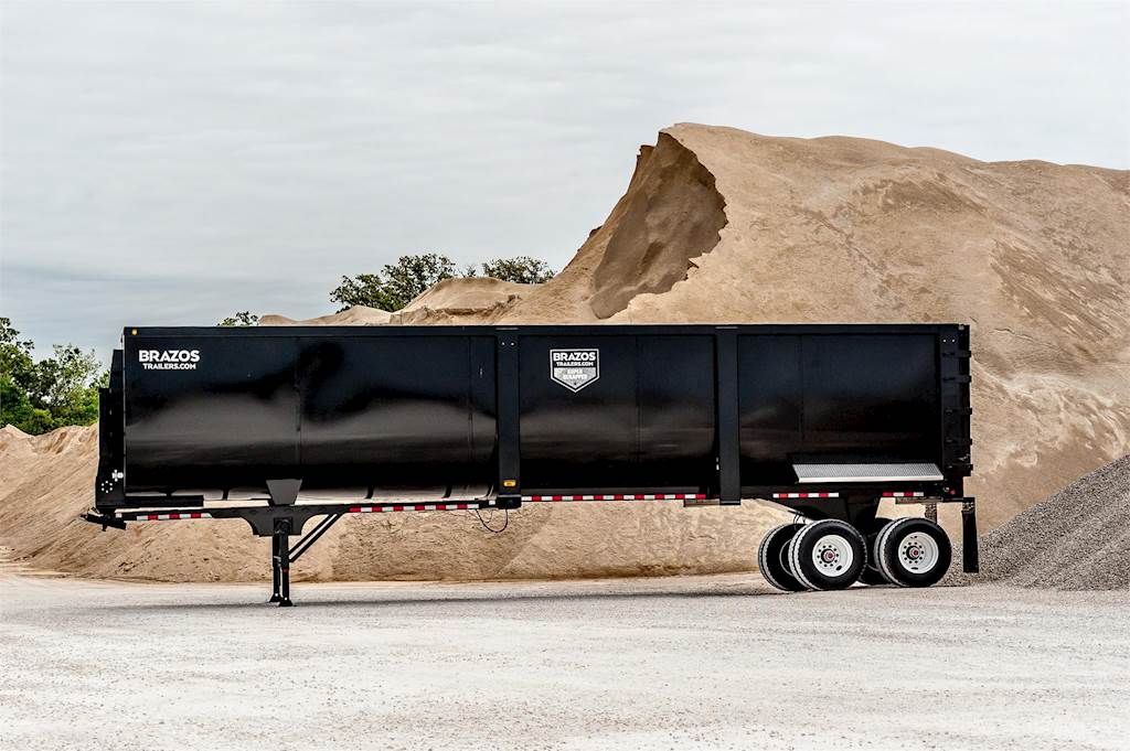 2024 Brazos 40' END DUMP SUPER SCRAPPER 83YD End Dump Trailer For Sale