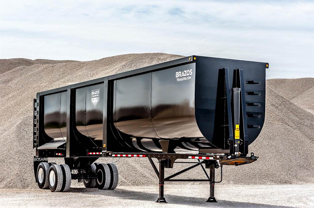 2024 Brazos 40' END DUMP SUPER SCRAPPER 83YD End Dump Trailer For Sale