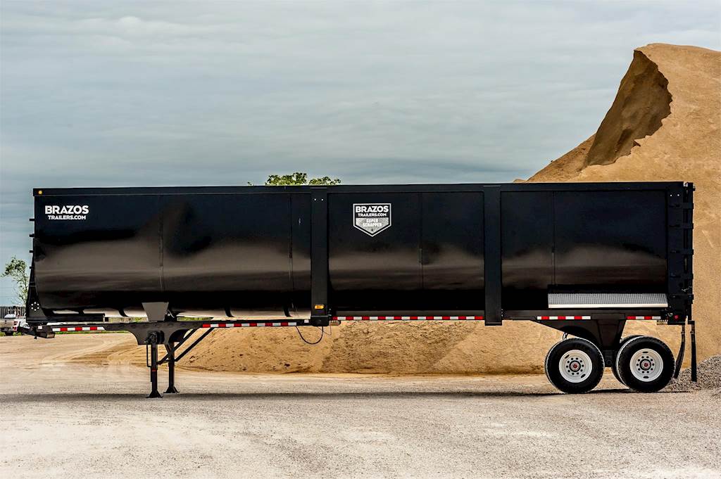 2024 Brazos 40' END DUMP SUPER SCRAPPER 83YD End Dump Trailer For Sale