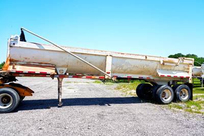 Dragon 32 ft End Dump Trailer - Tandem Axle, Steel