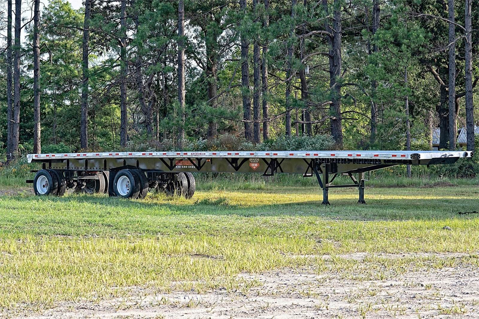 2024 2023 Brazos FLAT BED COMBO Flatbed Trailer For Sale Wills Point