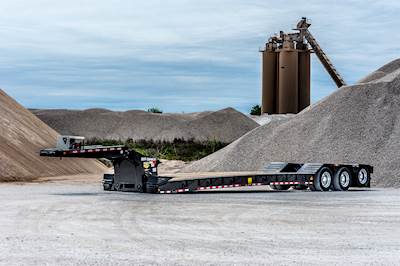 2026 Brazos 55 Ton Lowboy Trailer