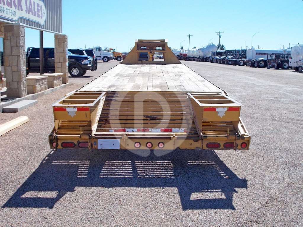 2009 PJ 35' GOOSENECK Flatbed Trailer For Sale Abilene, TX 4919C