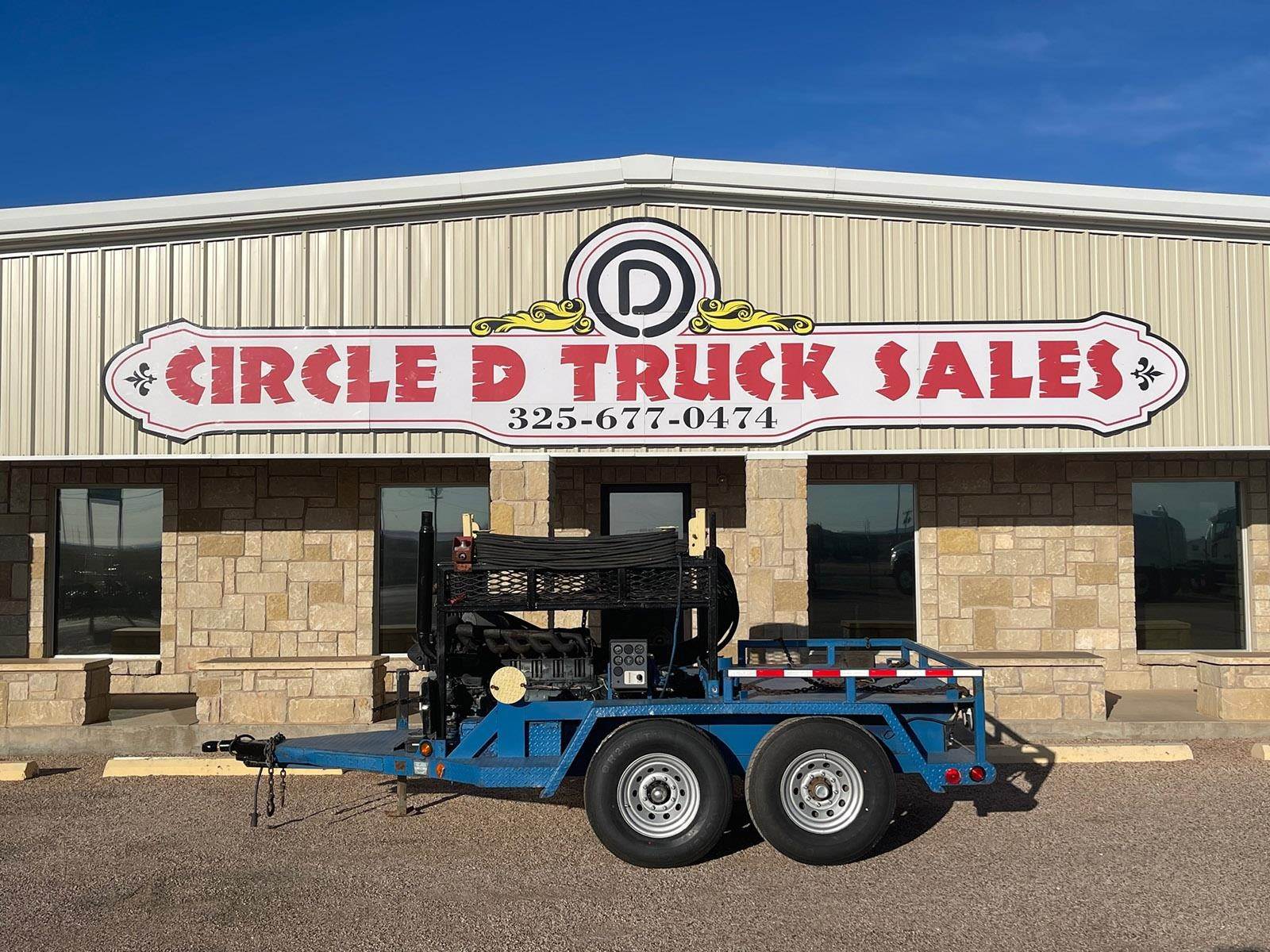 2010 Shop Built TONG Oil Field Trailer For Sale Abilene, TX 6230