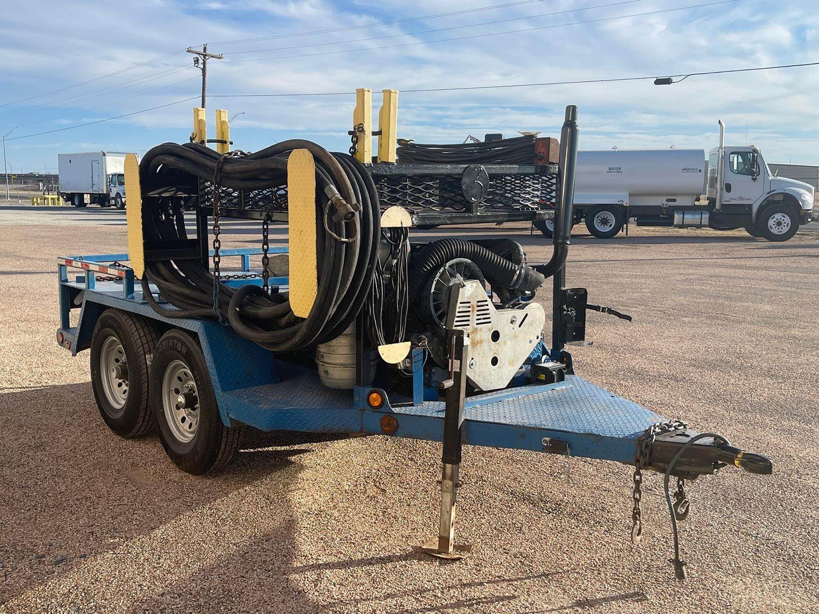 2010 Shop Built TONG Oil Field Trailer For Sale Abilene, TX 6230