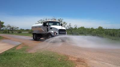 Mack MD6 2000 Gallon Water Truck - Cummins 280HP, 6 Speed Allison Rds Automatic