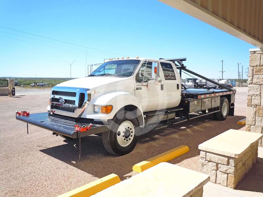 2015 Ford F750 Winch Truck For Sale, 675 Miles Abilene, TX 4612C