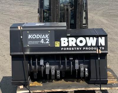 Brand New Brown Forestry Mulcher/Masticator Head  - 4.2 Kodiak