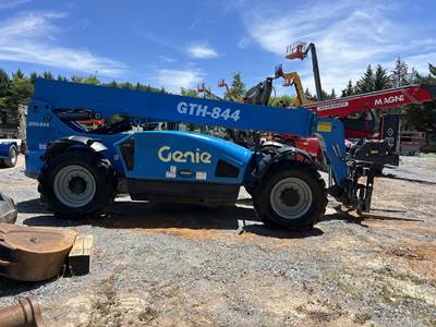 Genie GTH-844 Telehandler - 8000lb Capacity, 44ft Lift Height
