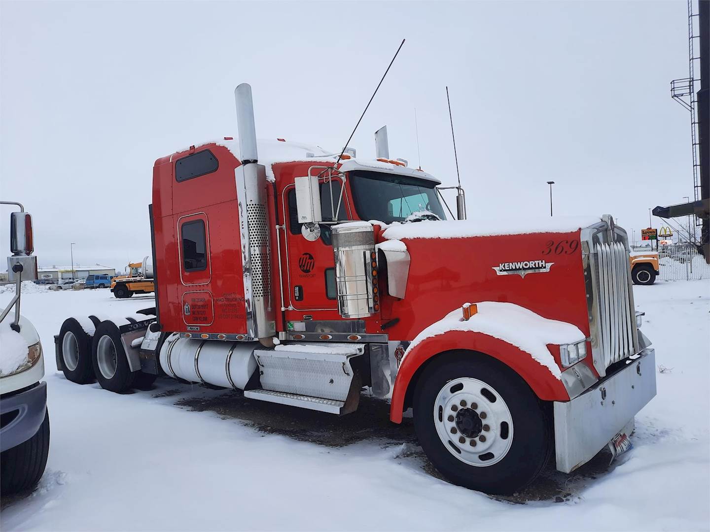 2008 Kenworth W900 Sleeper Semi Truck 72" Raised Roof Sleeper