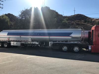 2002 Beall Fuel Tanker Trailer 9500 GALLON