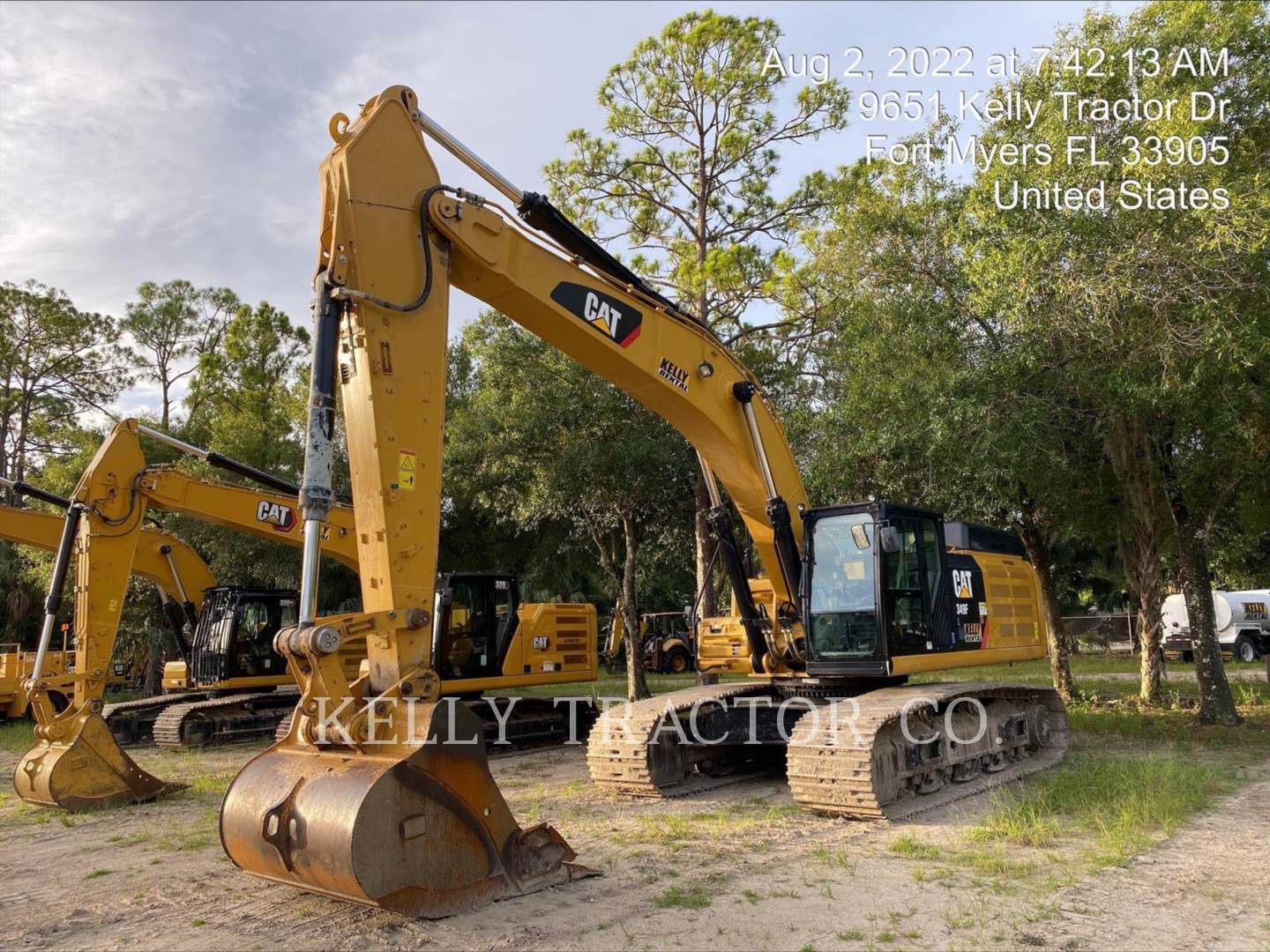 2019 Caterpillar 349FL Excavator For Sale, 5,525 Hours Orlando, FL