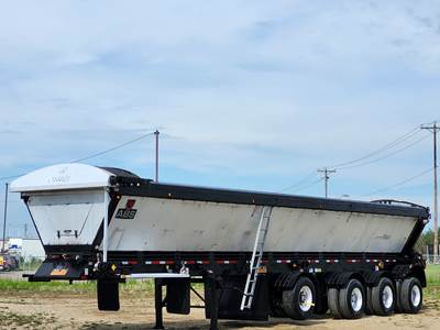 2013 ABS 48ft Quad Axle Live Bottom Belt Trailer