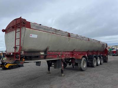 2001 RAGLAN 5 Axle Belt Live Bottom Belt Trailer