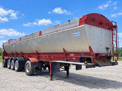 2001 RAGLAN 5 Axle Belt Live Bottom Belt Trailer