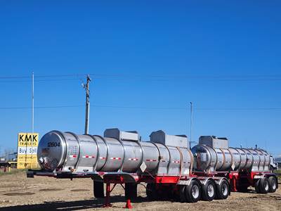2008 Polar Super B 24,200 Liter / 6,400 Gallon Chemical / Acid Stainless Steel / 407 Code Tank Trailer