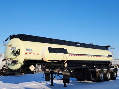 2012 Advance 38,000 Liter / 10,000 Gallon / Tri axle Crude Oil Tank Trailer / TC 407