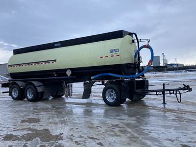 2007 Advance 27,300 Liter / 7,200 Gallon Pup Wagon Pull behind Crude oil Tank Trailer TC / DOT 407