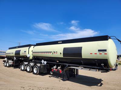 2007 Advance Super B-Train 64,270 Liter / 17,000 Gallon Crude Oil Tank Trailer TC - DOT 407