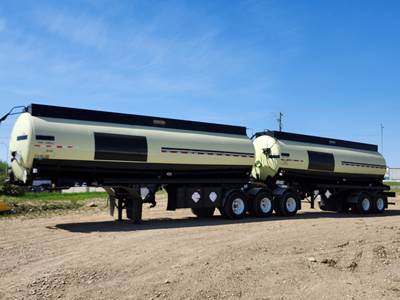 2007 Advance Super B-Train 64,270 Liter / 17,000 Gallon Crude Oil Tank Trailer TC - DOT 407
