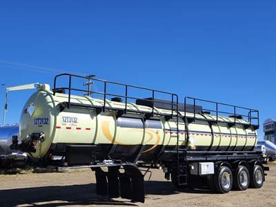 2013 Heil 38,000 Liter / 10,000 Gallon Tri Axle Crude Oil Aluminum Tank Trailer / 2 compartments / TC / DOT 407