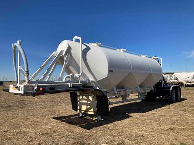 2005 LBT 1000 CUBIC FT Tandem AXLE STEEL DRY BULK PNEUMATIC CEMENT SAND PALLET TANK TRAILER