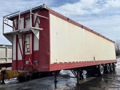 2007 Deloupe 53' Walking / Live Floor Trailer / Quad axle