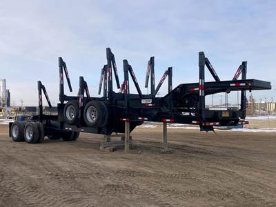 2013 Superior Super B Log Trailer / 64 ft Overall Length