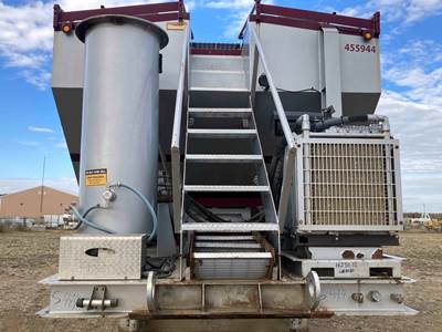 2011 Appco 4,000 CUBIC FT SAND STORAGE PIG DRY BULK TANK TRAILER WITH ...